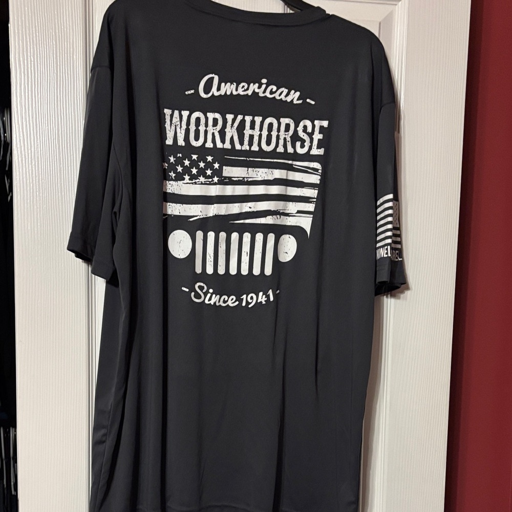 Nine line Men's dark grey Shirt size 2XL America’s workhorse - Picture 5 of 7